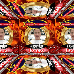a picture of a woman with the words founder dayz