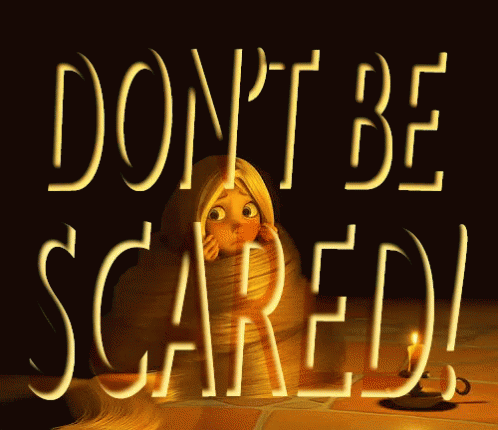 Dontbescared GIF - Dont Be Scared GIFs