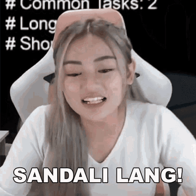 Sandali Lang Lhea Bernardino GIF - Sandali Lang Lhea Bernardino Wait Lang GIFs
