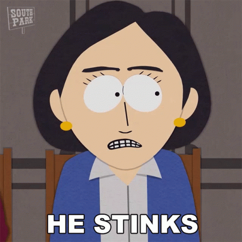 He Stinks Mrs Testaburger GIF - He Stinks Mrs Testaburger South Park GIFs