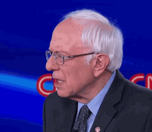 Bernie Sanders Head Scratch GIF