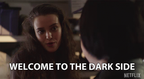 Welcome To The Dark Side Evil GIF - Welcome To The Dark Side Evil Welcome GIFs