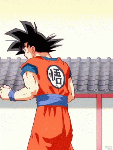 Peace Goku GIF - Peace Goku Dragon Ball GIFs