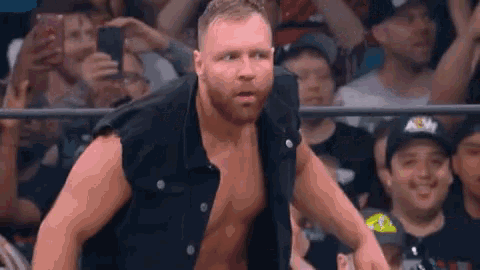 Jon Moxley Cant Hear GIF - Jon Moxley Cant Hear What Did You Say GIFs
