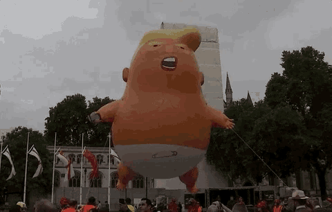 Tantrum Trump Baby GIF - Tantrum Trump Baby Inflatable GIFs