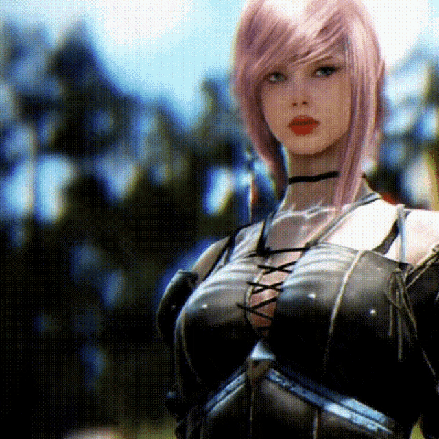 Lightning Farron Lightning Ff13 GIF - Lightning Farron Lightning Ff13 Clapping Hands GIFs