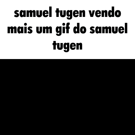 a picture of a pig with a beard and the words samuel tugen vendo mais um gif do samuel tugen below it