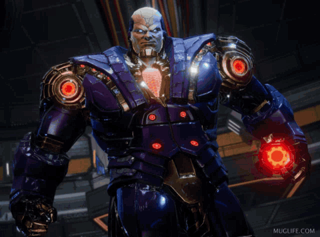 a robot with the word yes on his chest