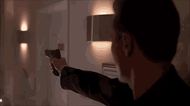 Doggett X Files Gun GIF - Doggett X Files Gun GIFs