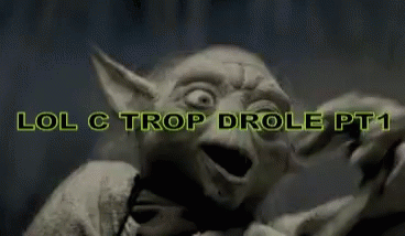 Yoda Drole GIF - Yoda Drole GIFs