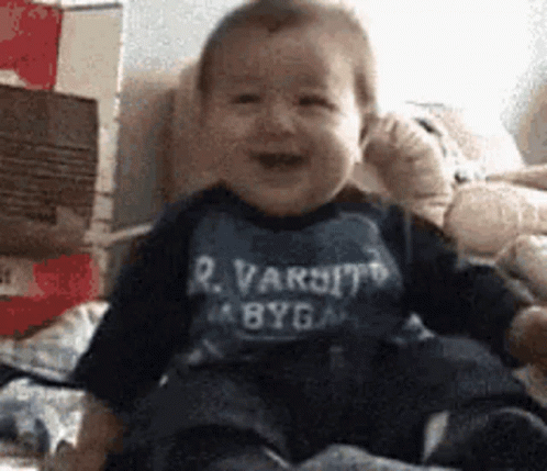 Laugh Cute Baby GIF
