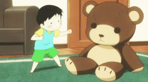 Kid Anime GIF - Kid Anime Bear GIFs