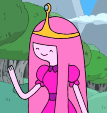 Adventure Time Princess Bubblegum GIF - Adventure Time Princess Bubblegum Wave GIFs