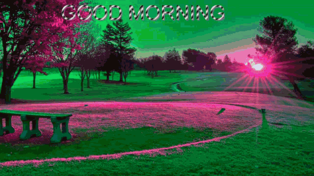 Good Morning Park GIF - Good Morning Park Shine GIFs