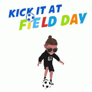 Kick It At Field Day Lou GIF - Kick It At Field Day Lou Lignon GIFs