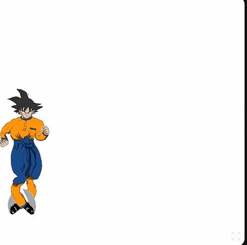 a cartoon drawing of a boy in a blue and orange outfit