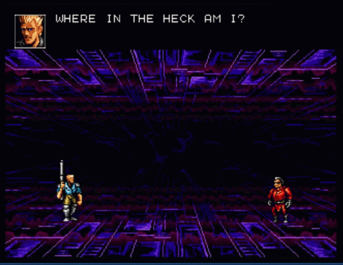Contra Hard Corps Contra GIF - Contra Hard Corps Contra Where In The Heck Am I GIFs