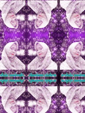 a picture of a woman with the word assalamualaikum on the bottom