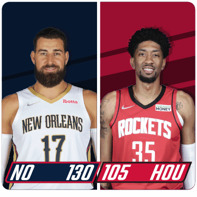 New Orleans Pelicans (130) Vs. Houston Rockets (105) Post Game GIF - Nba Basketball Nba 2021 GIFs