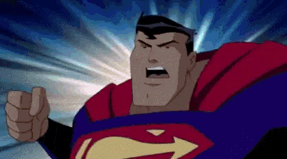 Superman Man Of Steel GIF - Superman Man Of Steel Superman Punch GIFs
