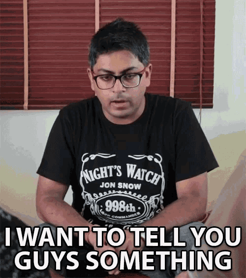 Abijit Ganguly I Want To Tell You Guys Something GIF - Abijit Ganguly I Want To Tell You Guys Something Speak Out GIFs