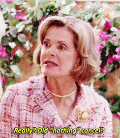 Jessica Walter Did Nothing Cancel GIF - Jessica Walter Did Nothing Cancel Arrested Development GIFs
