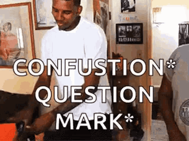 Question Mark Swaggy P GIF - Question Mark Swaggy P Basketball GIFs