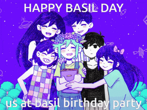 Basil Omori GIF - Basil Omori Basil Birthday GIFs