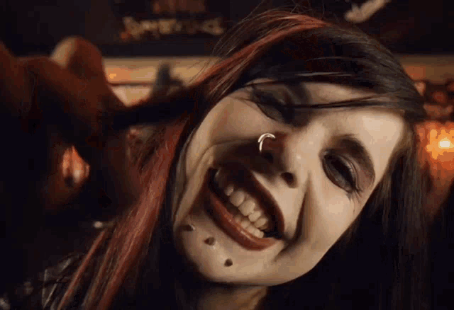 St Trinians2007 Talulah Riley Makeover GIF - St Trinians2007 Talulah Riley Makeover Gothic Makeup GIFs