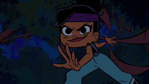 a close up of a cartoon character 's mouth with teeth