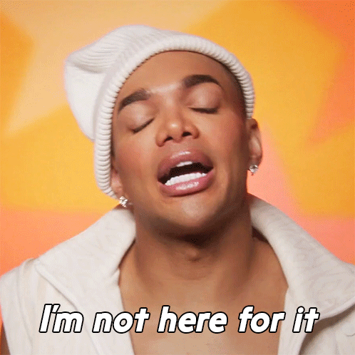 I'M Not Here For It Kahanna Montrese GIF - I'M Not Here For It Kahanna Montrese Rupaul’s Drag Race All Stars GIFs