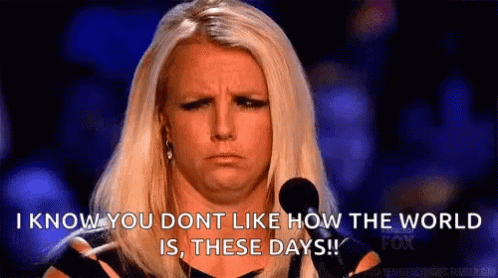 Confused Britney Spears GIF - Confused Britney Spears X Factor GIFs