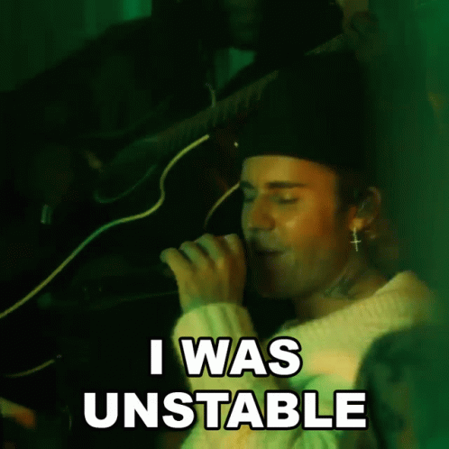 I Was Unstable Justin Bieber GIF - I Was Unstable Justin Bieber Unstable Song GIFs