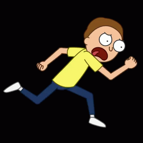 Rick And Morty Run GIF - Rick And Morty Run Fast GIFs
