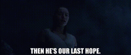 Star Wars Rey GIF - Star Wars Rey Then Hes Our Last Hope GIFs