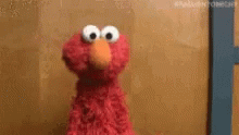 Elmo Shrug GIF - Elmo Shrug Maybe GIFs