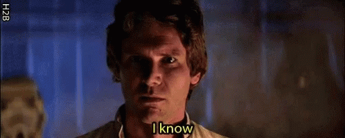 I Know Harrison Ford GIF - I Know Harrison Ford Han Solo GIFs