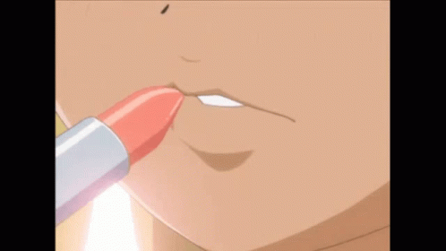 Anime Lipstick GIF