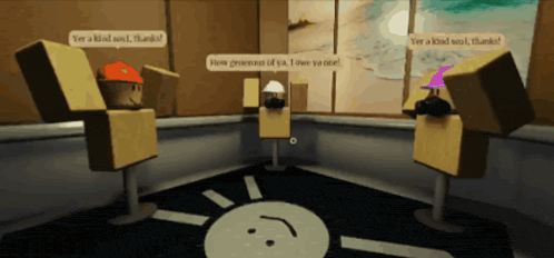 a group of boxes are sitting in a room and one of them says " ver a kind soul "