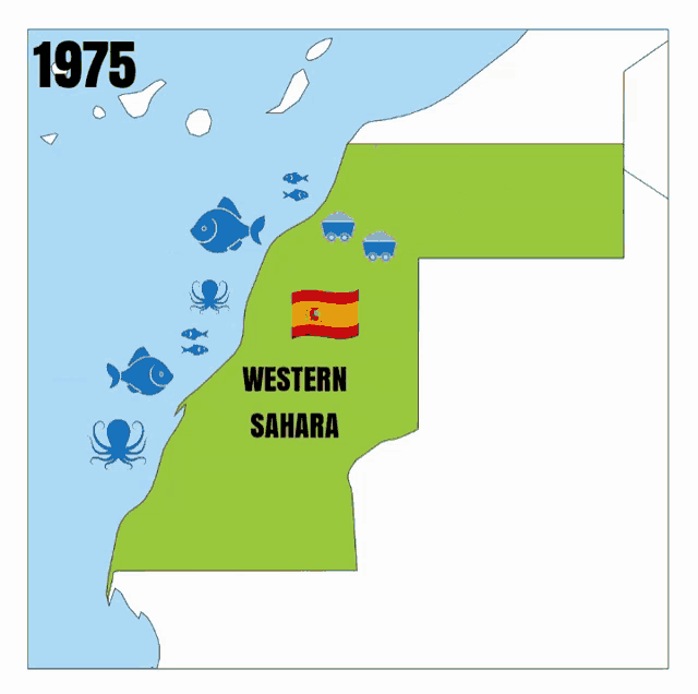 Western Sahara Map GIF - Western Sahara Map GIFs