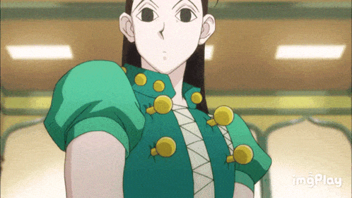 a close up of a cartoon character with the word imgplay on the bottom left