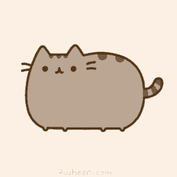 a cartoon cat wearing sunglasses with the words deal with it below it