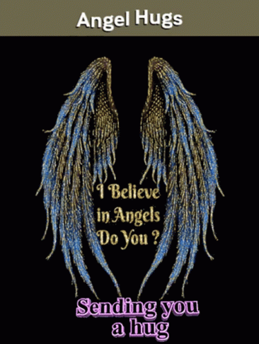 I Believein Angels Angel Hugs GIF - I Believein Angels I Believe I Be GIFs