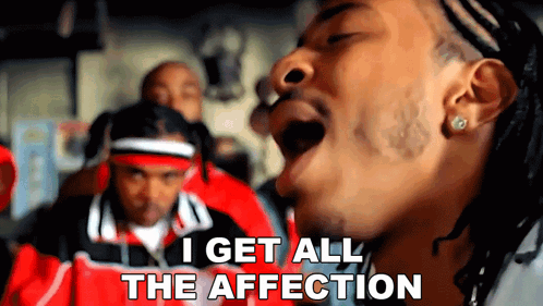 I Get All The Affection Ludacris GIF - I Get All The Affection Ludacris Act A Fool Song GIFs