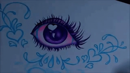 Drawing Anime Eyes GIF - Drawing Anime Eyes Uwu GIFs