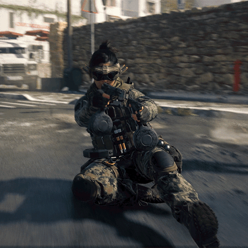 Shooting Call Of Duty Modern Warfare Iii GIF - Shooting Call Of Duty Modern Warfare Iii Sliding GIFs