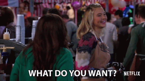 What Do You Want Isabel May GIF - What Do You Want Isabel May Katie GIFs