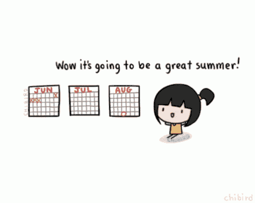 a cartoon of a girl with the words " i 'll just close my eyes for a bit " on the top