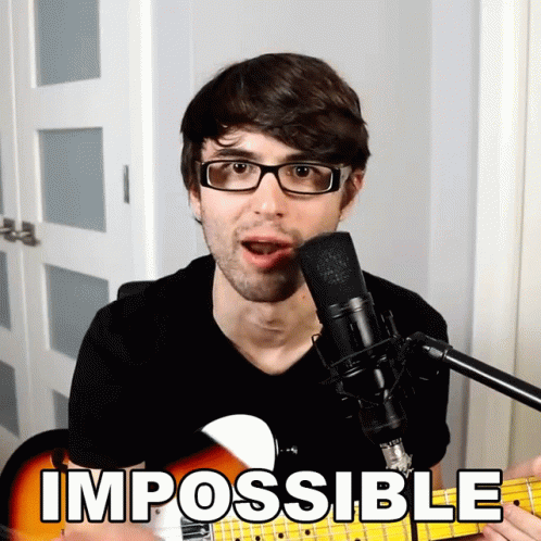 Impossible Steve Terreberry GIF - Impossible Steve Terreberry No Way GIFs