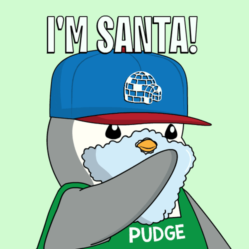 Santa Penguin GIF - Santa Penguin Santa Claus GIFs